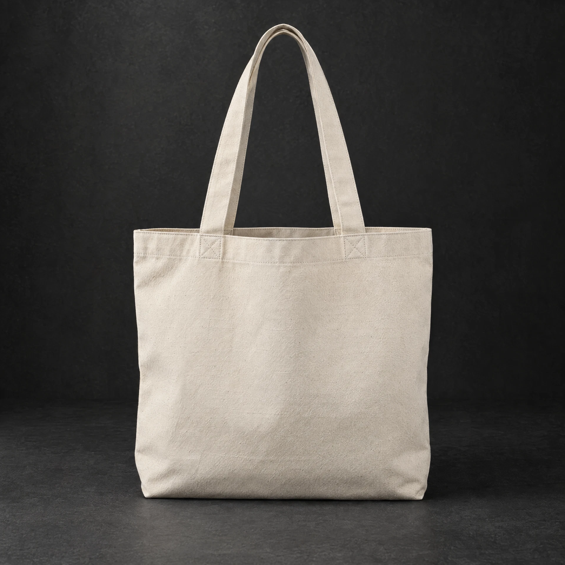 Natural canvas Grade A Dropouts studio tote